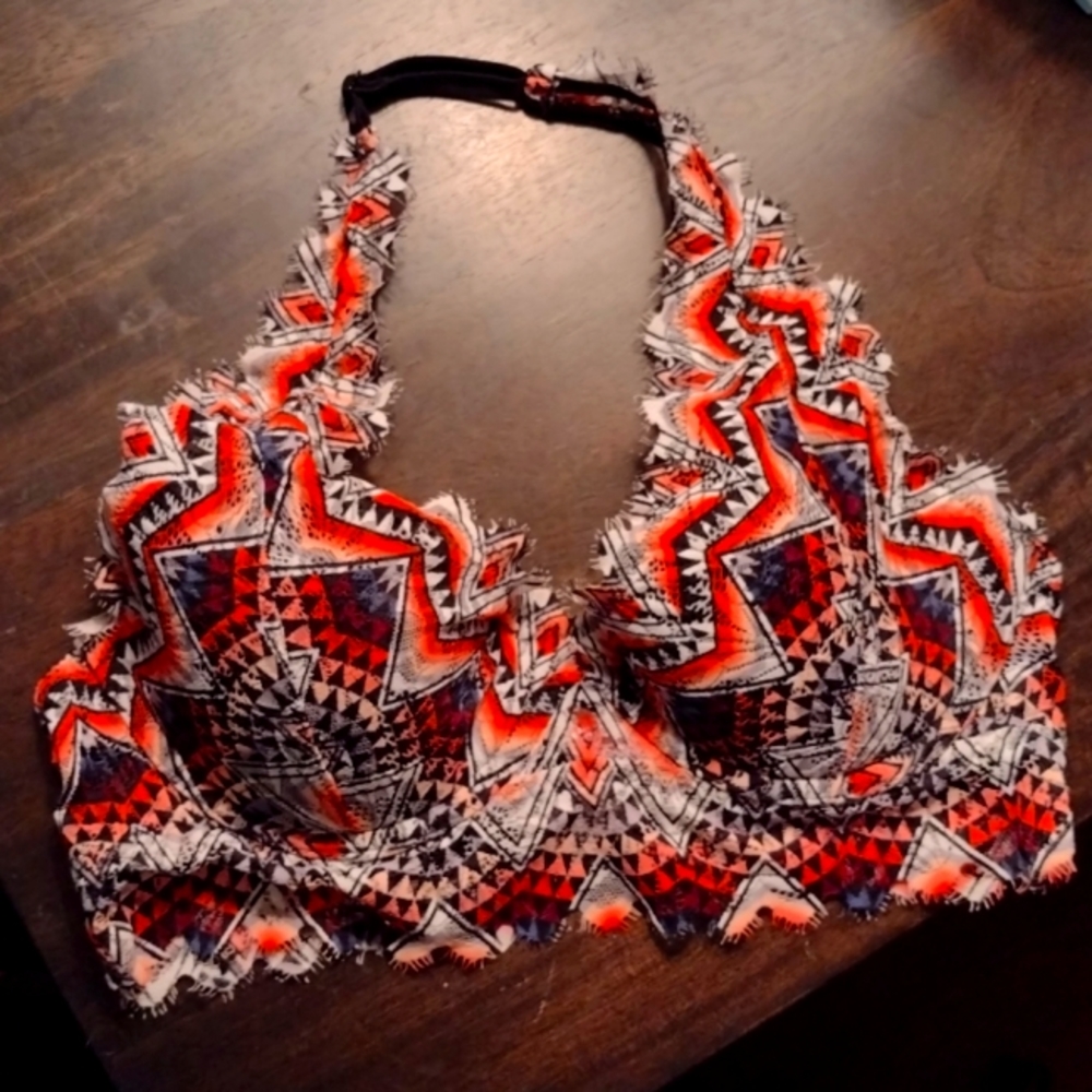 Pink by Victoria's Secret halter bralette (S)